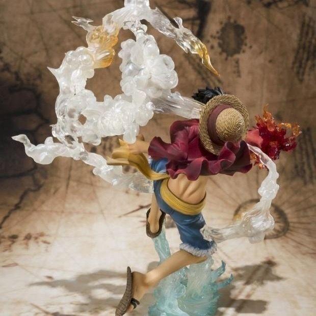 One Piece Full Set Figure Intense Battle Anime Fire Fist Model Flying Hand Ornament Peripheral Birthday Gift Battle Toy