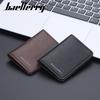 Slim Folding Wallet Men Soft Leather Card Wallets Mini Credit Card Holders Thin Card Purse Small Bags for Women Men Wallet