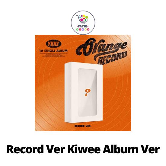 Record Ver Kiwee Album Ver YUHZ 1st Single Album Orange Record No POB