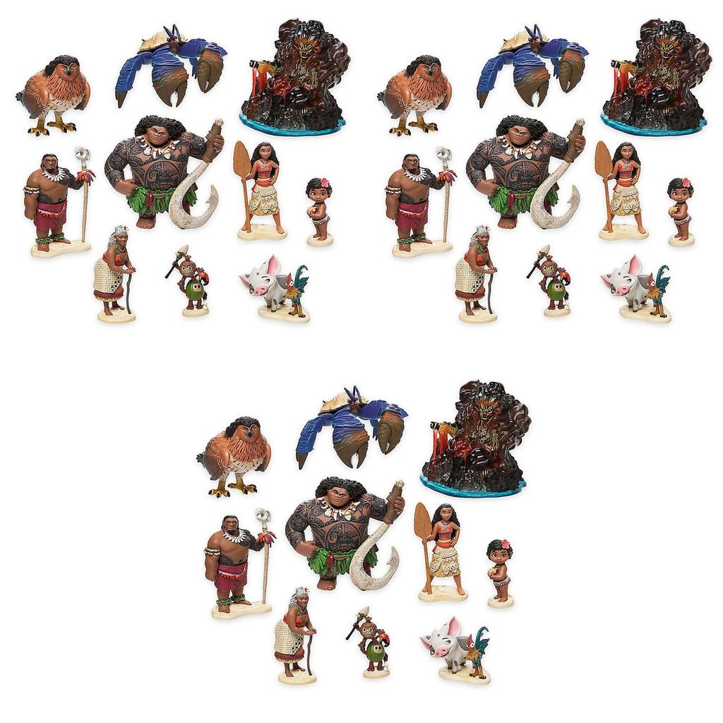 Charming 10pcs Moana Doll Collection Adorable Pvc Action Figures Perfect For Kids Gifts