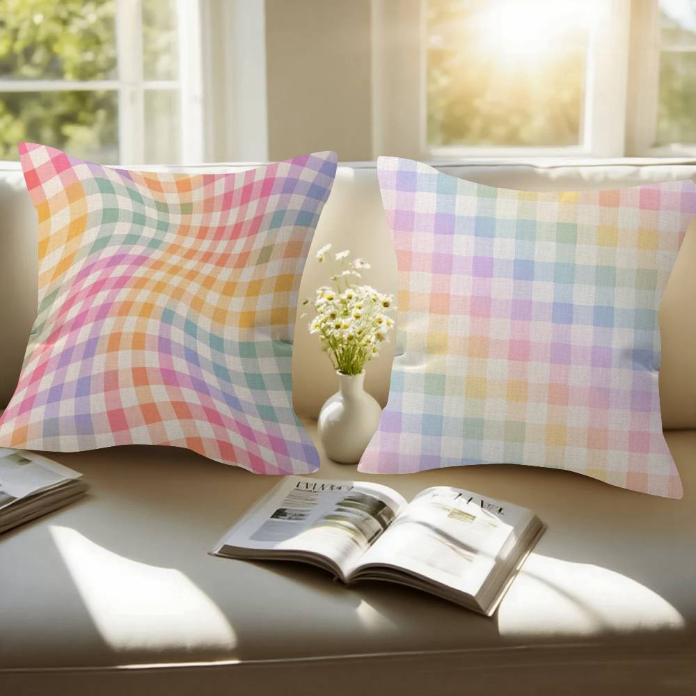 Light Pink Paneling beauty  Cushion Cover Car Throw Pillow Case For Sofa Car Christmas Gift 40x40cm 45x45cm