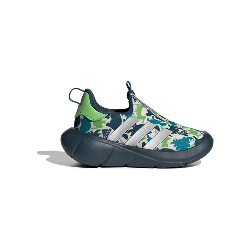 Adidas Monofit Abrasion Resistant Abrasion Resistant Low top Toddler Shoes Blue Green Infant And Toddler ID9645