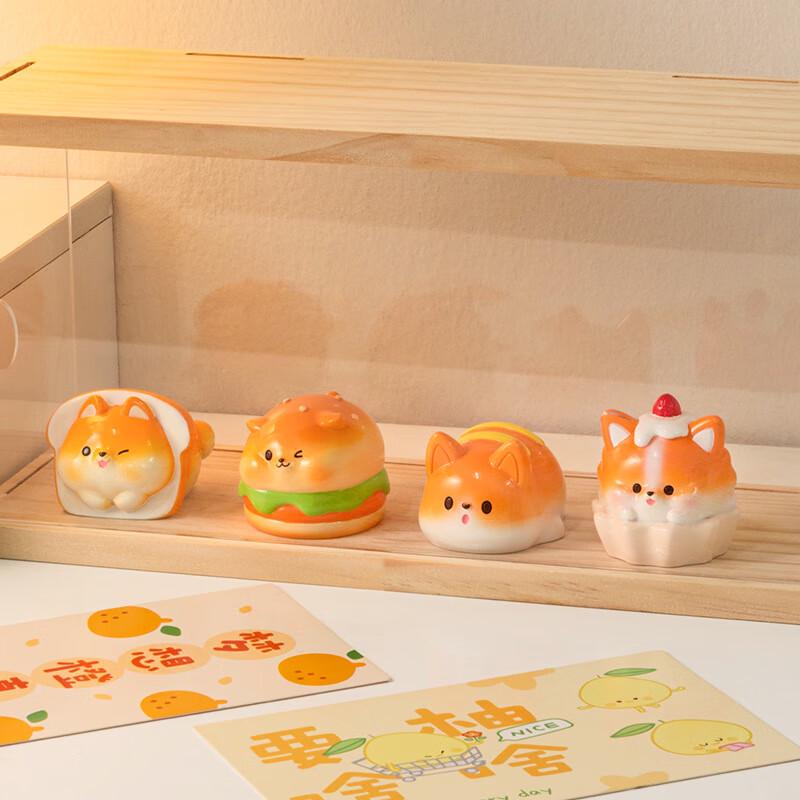 Cute Puppy Bread Figurines