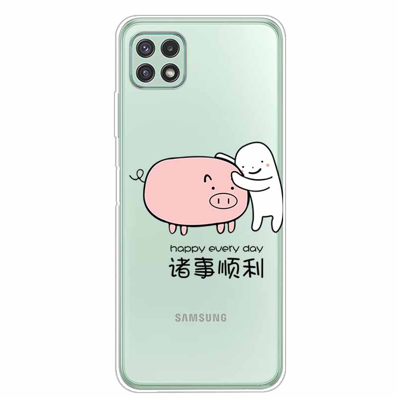 For Samsung A22S 5G Case Transparent Soft TPU Phone Cases for Samsung Galaxy A22s 5G Silicone Cover for Galaxy A22 A 22 S A 22s