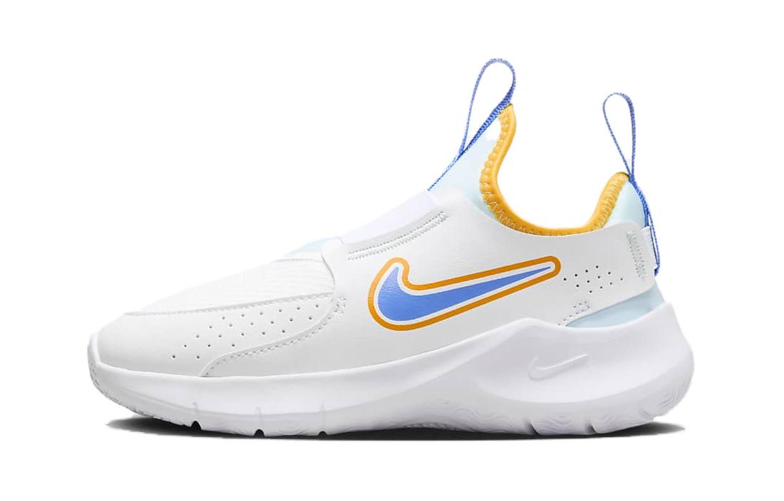 Nike Flex Runner 3 PS  White Sundial Yellow University Blue  HJ3496-141 28
