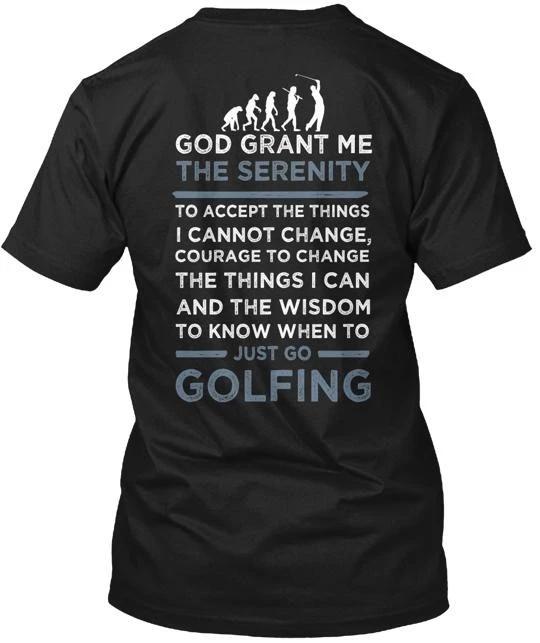 Funny Just Go Golfing T shirt Made in the USA Size S to 5XL M