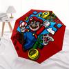1pc Mario Adventure Windproof Automatic Umbrella, Lightweight for Women/Men, Perfect Christmas Gift a0811224