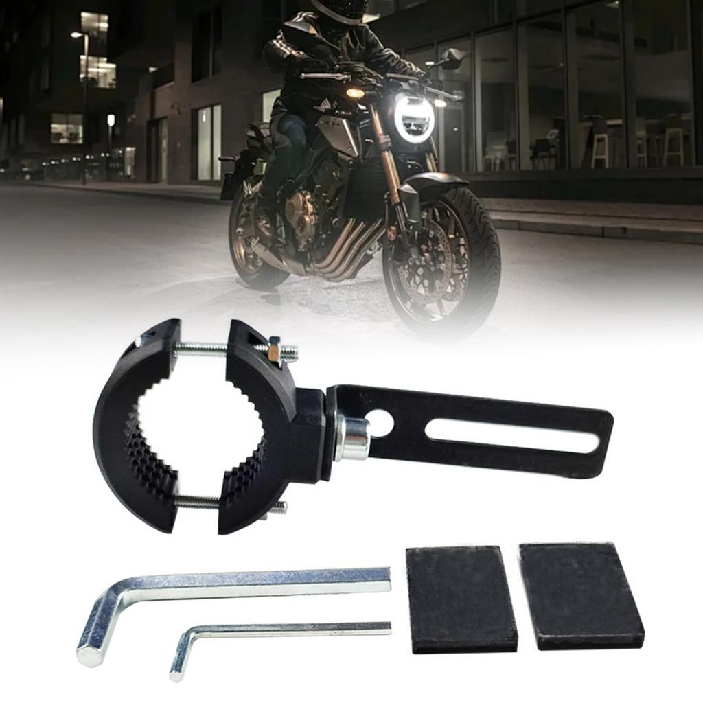 Motorcycle LED Headlight Spotlight Clamps Bracket Tube Mount for Motorcycle Fog Light Lamp Holder Accessories
