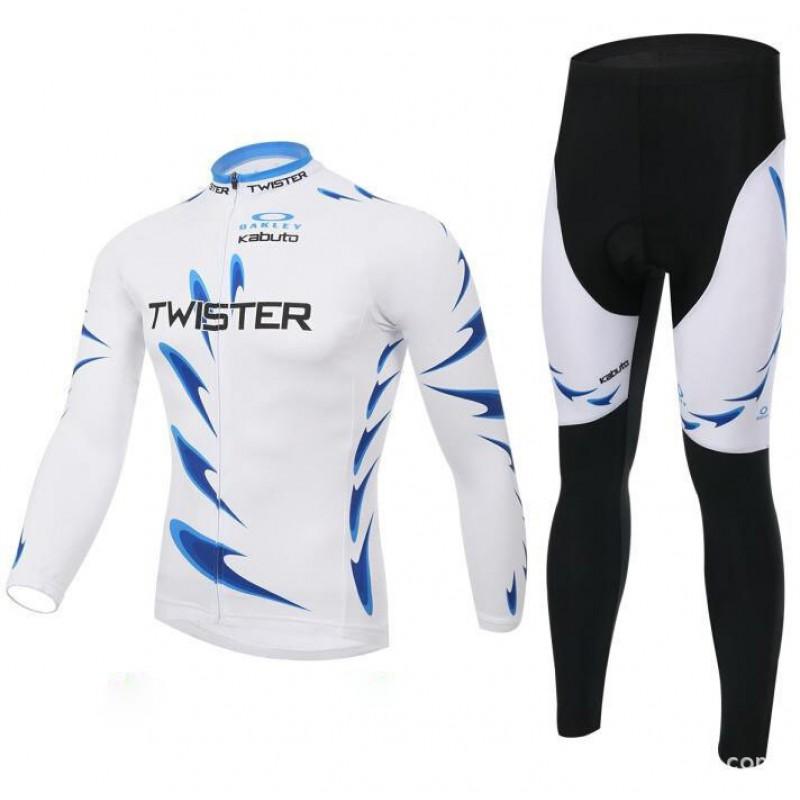 Mens Long Sleeve Cycling Jersey Pants Set Mountain Bike Riding In XS
