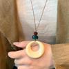 Long Beaded Tassel Necklace Women's Bohemian Vintage Sweater Chain 2026 New Holiday Accessories
