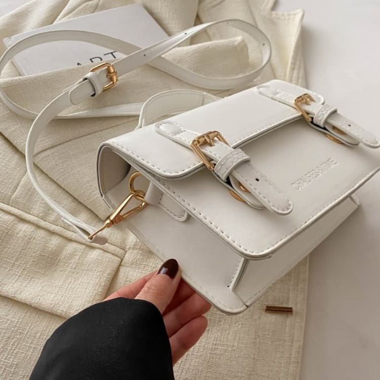 College style ladies flip tote bag messenger bag