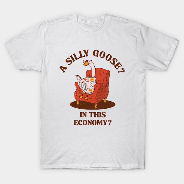 

Men Black Print T-shirt Sensible Goose No-Cut Transfer Paper Print Cotton Tshirt 3XL білий
