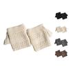 1 Pair Fashion Winter Tassel Womens Knitted Leg Warmers Sock Elastic Stretchy Soft Trim Boot Cover Cuffs Toppers