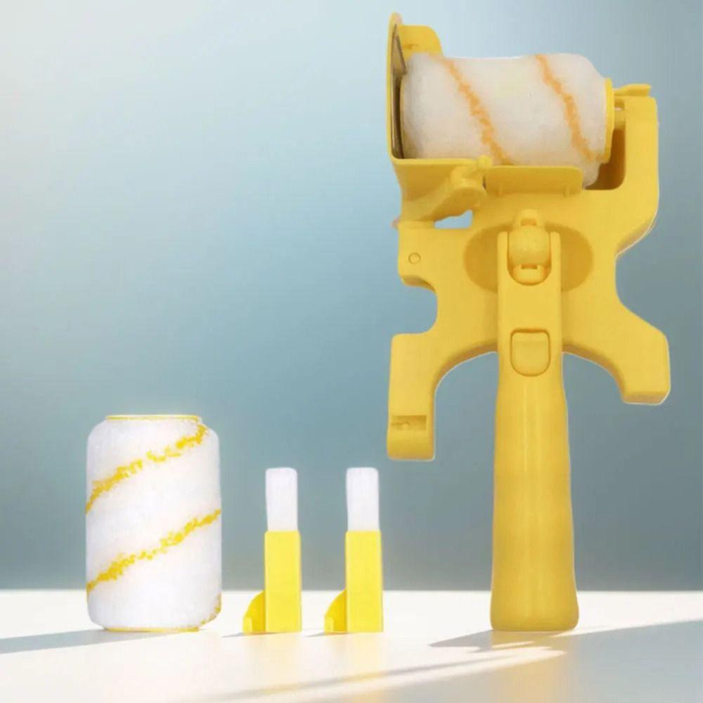 Clean-cut Edger Paint Edger Roller Brush Multifunctional Paint Edger Combo Kit  Interior Painting