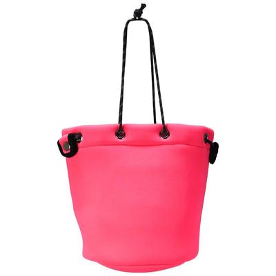 LITE Round Bucket Pouch Fluorescent Pink C-189(650)