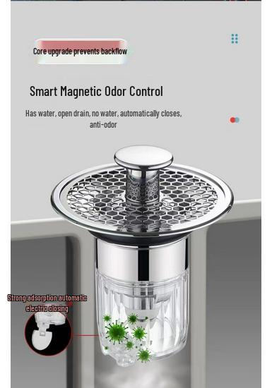 Anti-Insect & Odor Brass Basin Pop-up Stopper Filter Core