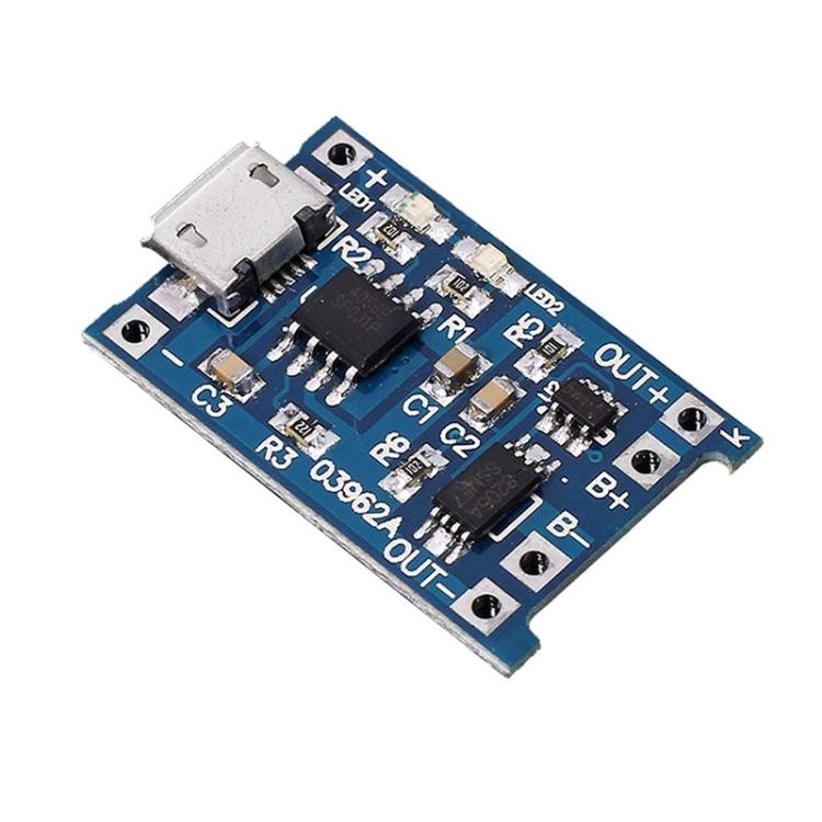 Hw 107 контроллер заряда схема 10 PCS HW-107 5V 1A Micro USB Battery Charging Board Charger Module купить недор