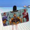 Hot N-Neon G-Genesis E-Evangelion Beach Towel for Girl Microfiber Quick Dry Sand Free Beach Yoga Spa Gym Pool