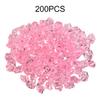 200PCS 6x9mm Acrylic Gem Stone Ice Grain Colorful Plastic Jewels Crystal Diamonds Children For Vase Fish Tank DIY Decoration