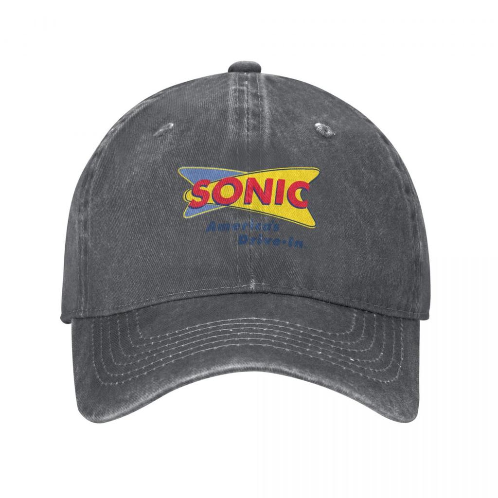 Sonic Drive IN Baseball Cap designer cap Golf Hat Unisex Big Size Hat funny hat FeUnisex Unisex's