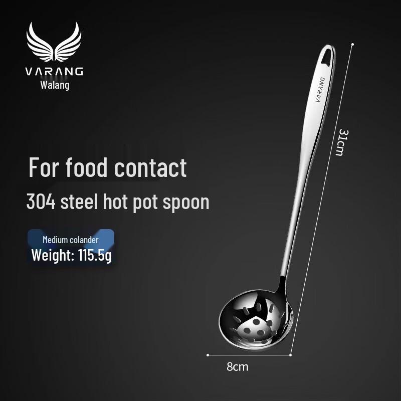 Zhaoran 304 Stainless Steel Long Handle Kitchen Ladle