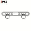 Stainless Steel Side-Clip Phone Lanyard Connector, 1/2-Piece Clip-On Design