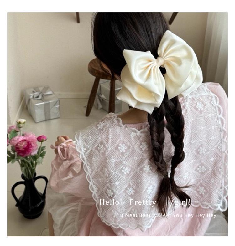 Enchanting Lily Flower Hair Clip: Elegant Shark Clip for Updos