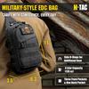 Shoulder Tactical Sling Small Backpack for Men Perfect for Chest Sling Mini Backpack M-Tac Bag, Bag, - Crossbody, Pack,