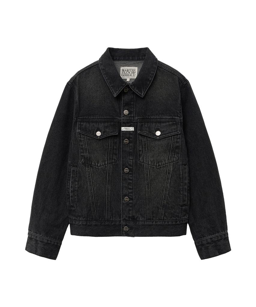 Marith + Franois Girbaud Denim Trucker Jacket Black