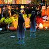 Twins Halloween Yard Signs Stakes Scary Garden Twins Ghost Stakes Decor 2-pieces Halloween Horror Prop For Haunted House Yard