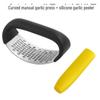 Silicone & Stainless Steel Garlic Peeler and Press Tool 