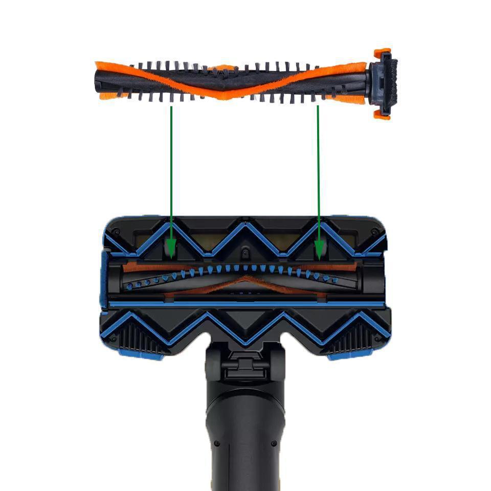 CP0667 Hoofdrolborstel voor Philips SpeedPro Max/Aqua FC6 XC7 XC8 serie stofzuiger