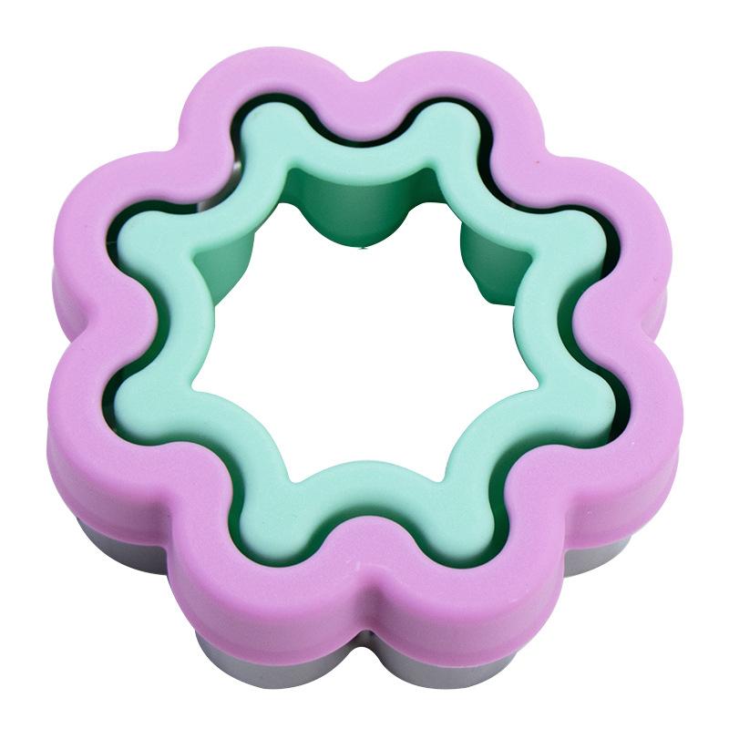 Sandwich and Cookie Cutter Set for Kids Fun Shape Bread Crust Removers Heart Dinosaur Star and More for Snacks and Baking Tools