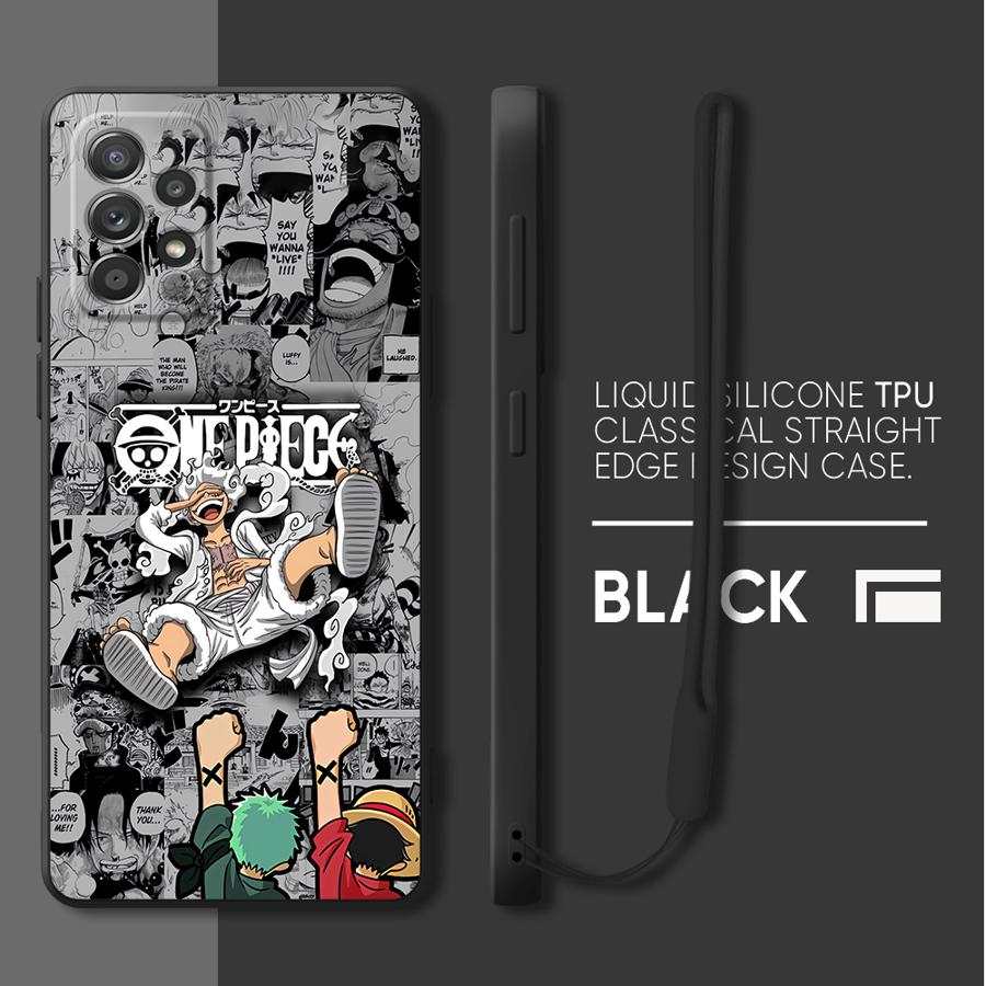 One Piece Retro Case for Samsung Galaxy A35 A16 A51 A36 A26 A22 A52 A11 A12 A15 A34 A13 A14 A24 Phone Cover Galaxy A21s
