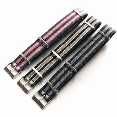 Omega 007 Nylon-Canvas-Uhrenarmband Factory Haima 300 Phantom Party Superb Series Uhrenarmband 20 mm