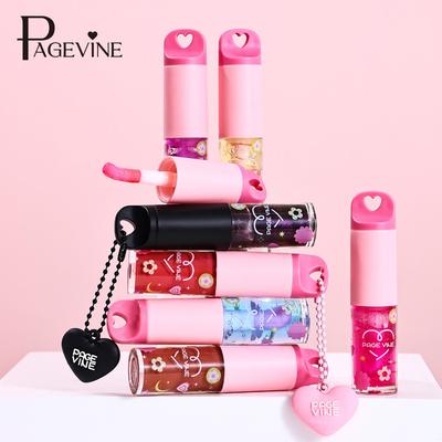 Mirror Pearl Lip Gloss Temperature Changing Soft Lip Oil Moisturizing Rich Lip Balm Waterproof Glass Liquid Lipstick Makeup