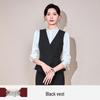 Women's Professional Uniform Set: Vest for Beauticians, Hotel Managers, Foremen, Waitstaff, and Receptionists.