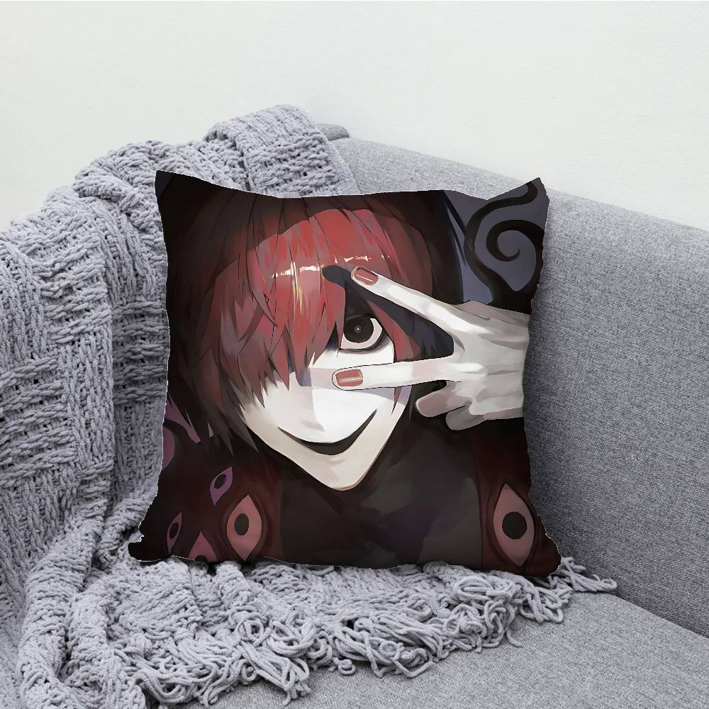 Mr Crawling H-Homicipher Pillow Case For Sofa Decor Car Office Room Printing Cushion Cover Decorations and Protector
