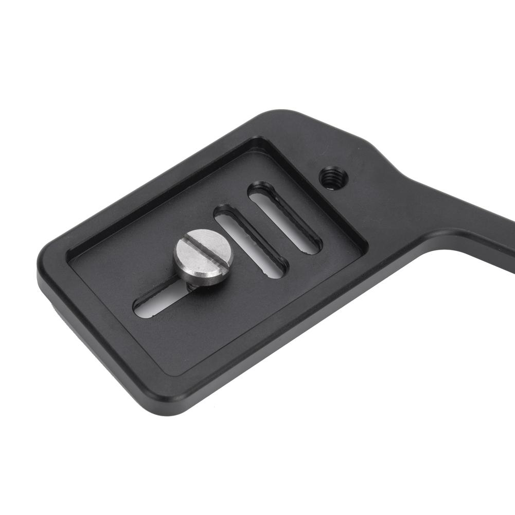 Aluminiumlegierung Kamera Blitzlicht Stativhalterung mit Dual 1 4in Schraube für DSLR Ständeraufnahme