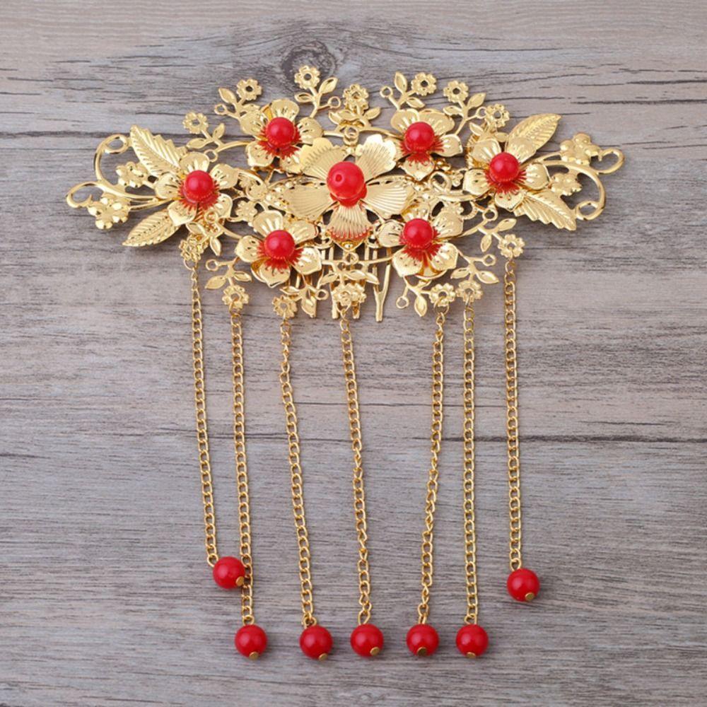 Hair Accessories Hanfu Hairpin Ancient Style Hair Crown Hairstyle Design Tool Bride Hair Stick