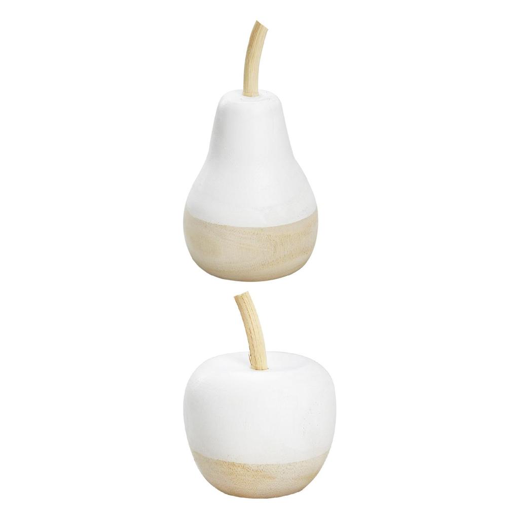 Wood Fruit Figurine Sculpture Decoration Crafts Versatile Fruit Statue Ornament for Countertop Office Anniversary