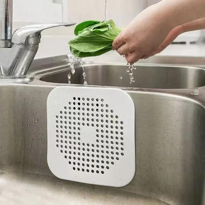 3/5/10pcs Stopper Kitchen Sewer Silicone Sink Strainer Bathroom Floor Bathtub Water Filter Home Accessories Shower Drain Hair