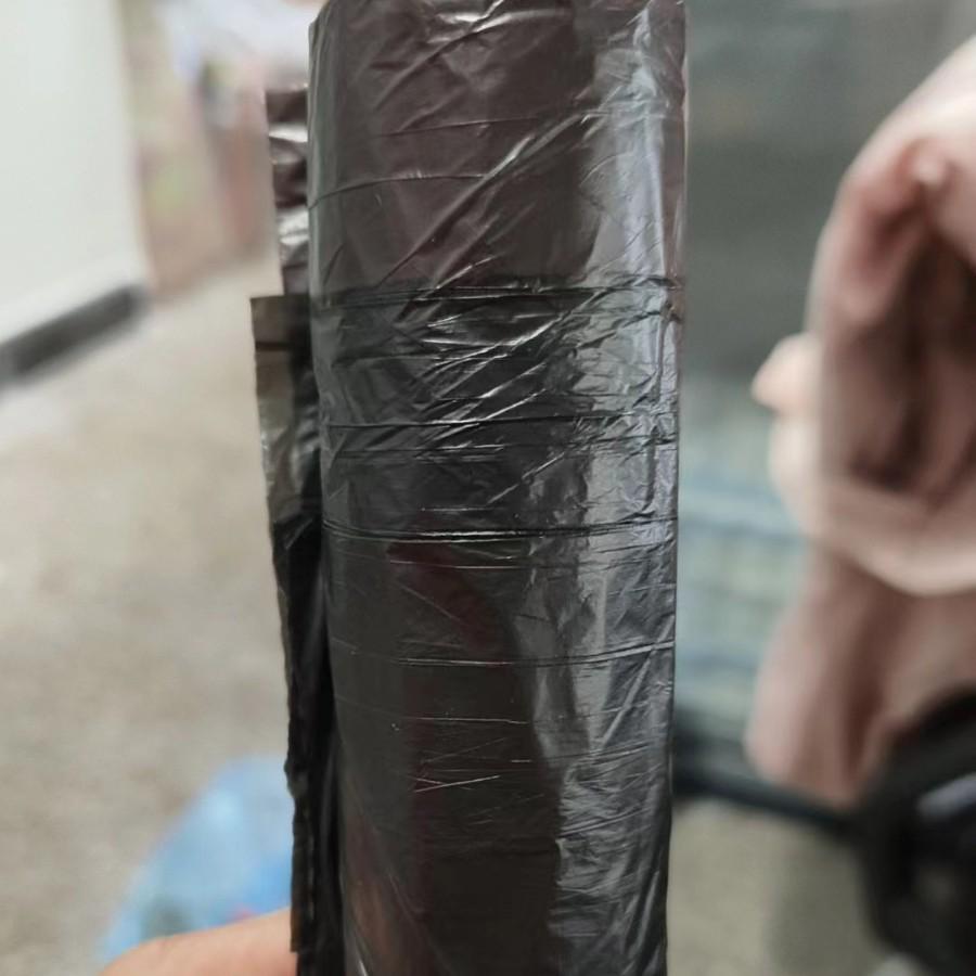 Automatic-Closing Thickened Drawstring Trash Bags for Hotel and Kitchen Use