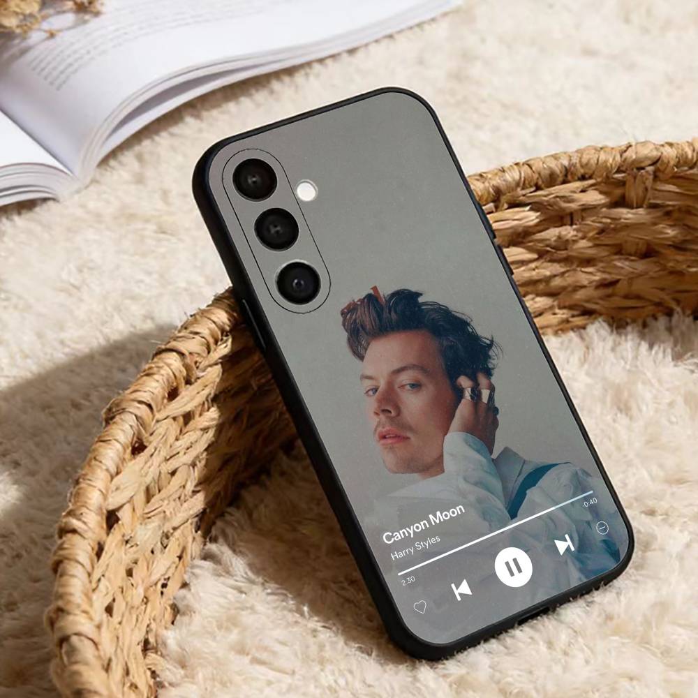 British Singer H-Harry S-Styles Phone Case For Samsung Galaxy A20,21s,22,31,32,52,53,72,73,80,91 Soft Black Shell Samsung a72