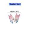 Flying Butterfly Hair Clip for Girls 3D Moving Wing Hairpins Rhinestones Barrettes Hair Styling Accessories for Women