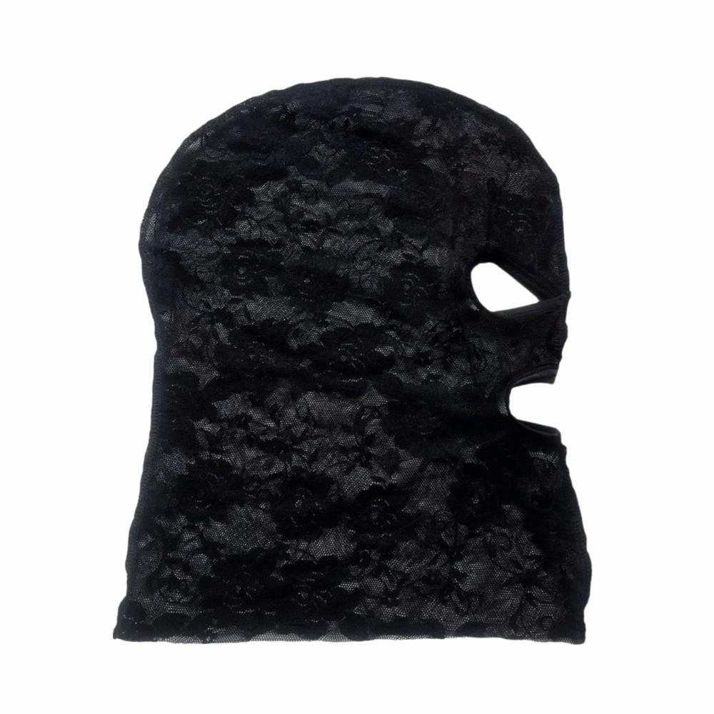 Full Face Lace Mask See Through Cosplay Eye Mask Festival Head Cover  Party