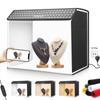 PULUZ PU5064 Składany Namiot Świetlny LED Desktopowe Studio Fotograficzne Light Box Przenośny Sześcian Softbox 672szt.
