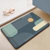 Household Diatomaceous Mud Quick Drying Soft Floor Mat Bathroom Absorbent Non-slip Toilet Toilet Carpet Thickened