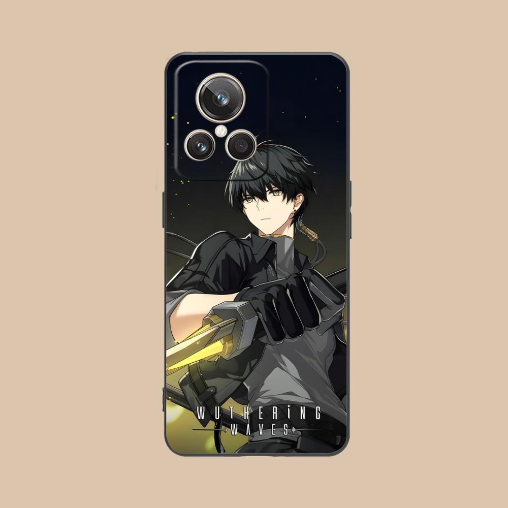 Wuthering Waves Rover Matte TPU Mobile Phone Case for Realme GT 8 Neo Pro C75 73 71 C67 65 C55 53 C35 31 C20 15 Colorful Cover