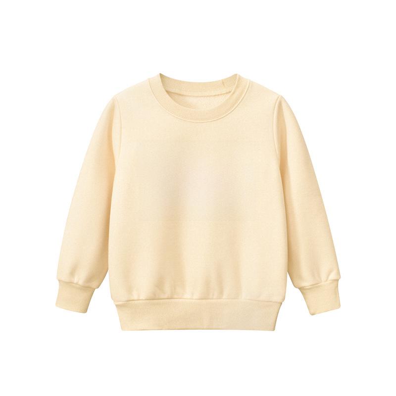 Sweat-shirt pour garçon 27kids - Printemps 2024, Doublure en velours, Vêtement une pièce pour bébé.